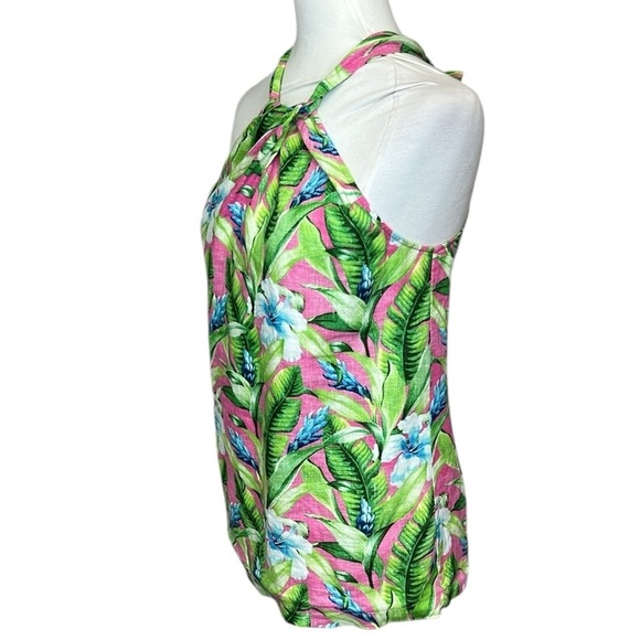 Tommy Bahama Tulum Blooms Halter Top - Picture 3 of 5